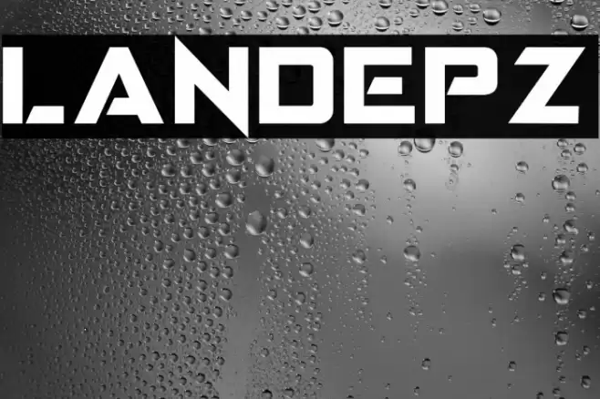 LANDEPZ Font examples