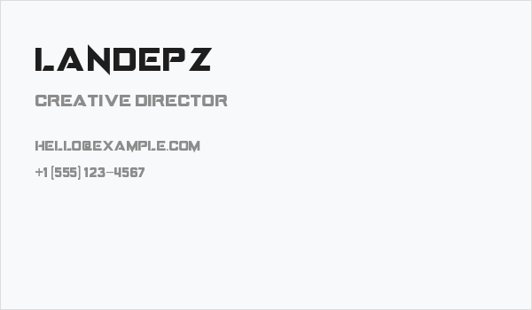 LANDEPZ Business Card