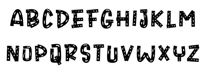 LANDOT Font LOWERCASE