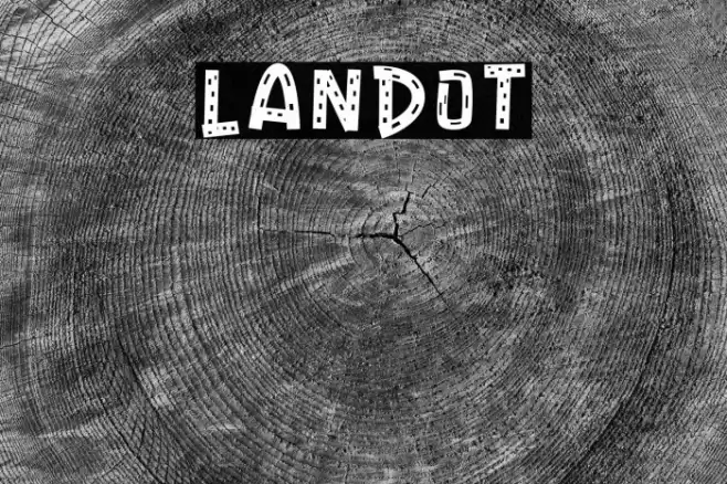 LANDOT Font examples