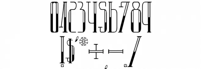 LAPANTOUFLEENOR Font OTHER CHARS