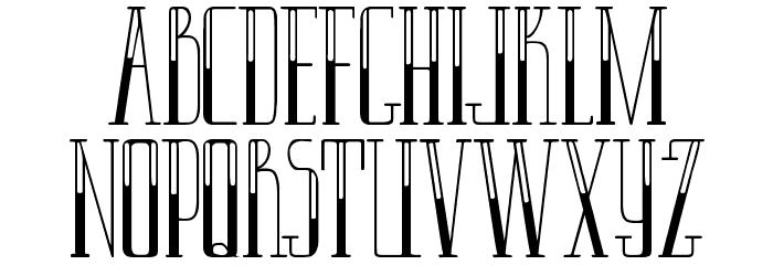 LAPANTOUFLEENOR Font LOWERCASE