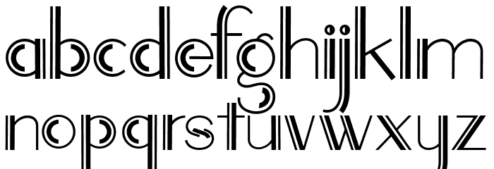 LAROSH Sithal Sans Serif Font LOWERCASE