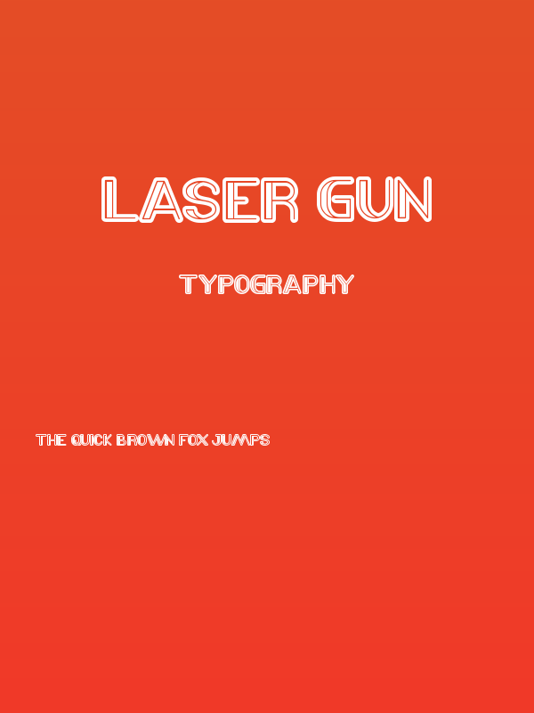 LASER GUN Poster