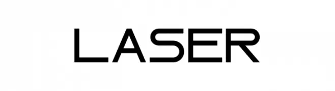 LASER  font caratteri gratis