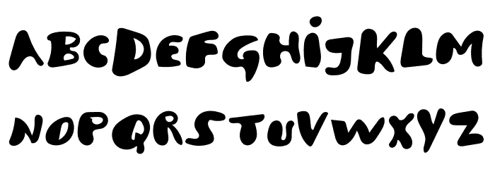 LAST DANCE Font LOWERCASE
