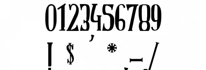 LATRUITEAPAPA Font OTHER CHARS