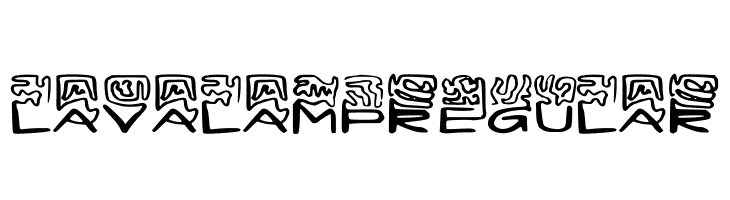 LAVALAMP-Regular  font caratteri gratis
