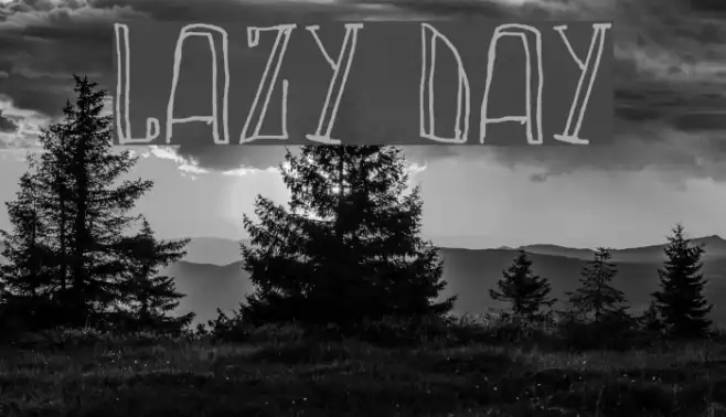 LAZY DAY Example 1