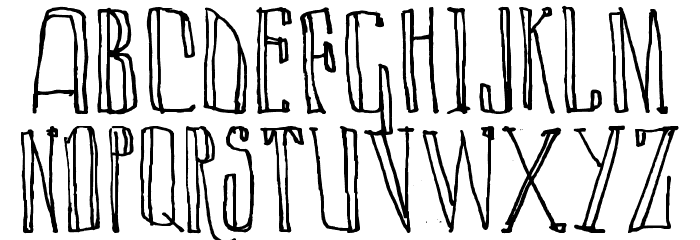 LAZY DAY Font LOWERCASE