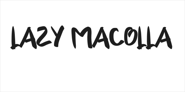 LAZY MACOLLA Logo