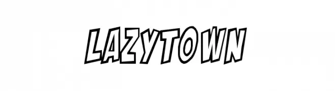 LAZYTOWN  नि: शुल्क फ़ॉन्ट्स डाउनलोड