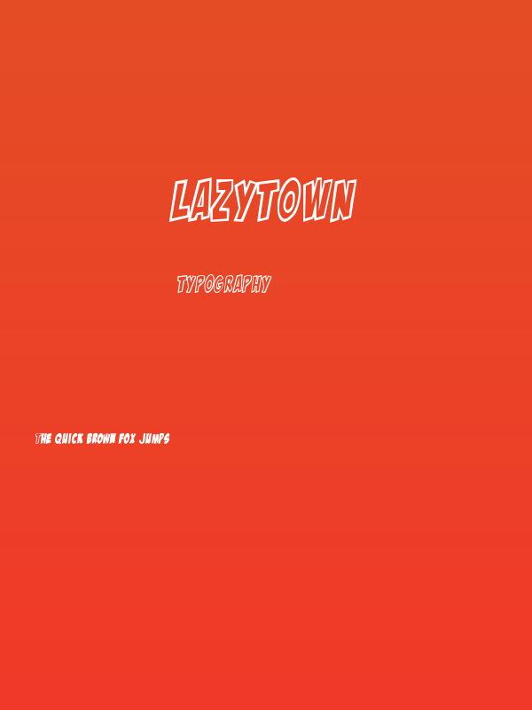 LAZYTOWN Poster