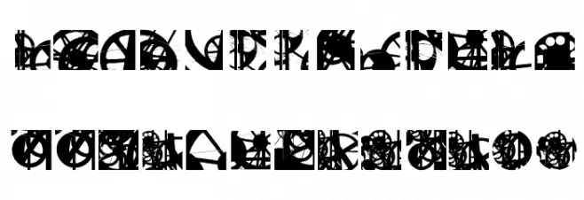 LArtPourLArtOne Font UPPERCASE