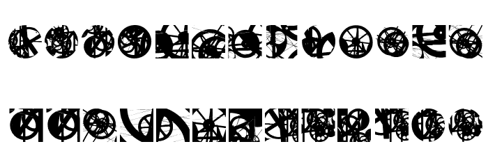 LArtPourLArtOne Schriftart Kleinbuchstaben