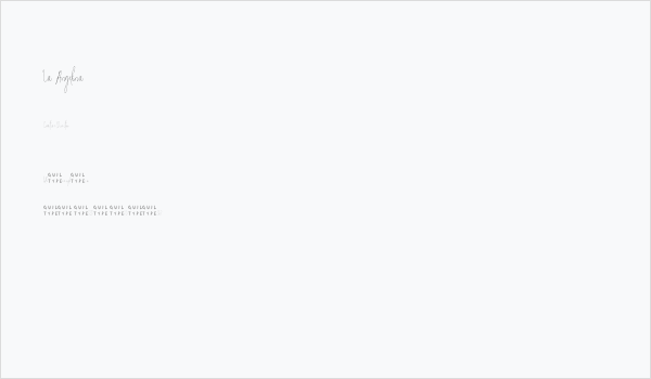 La Angelina Business Card