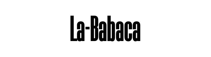 La-Babaca फ़ॉन्ट