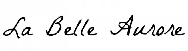 La Belle Aurore  नि: शुल्क फ़ॉन्ट्स डाउनलोड