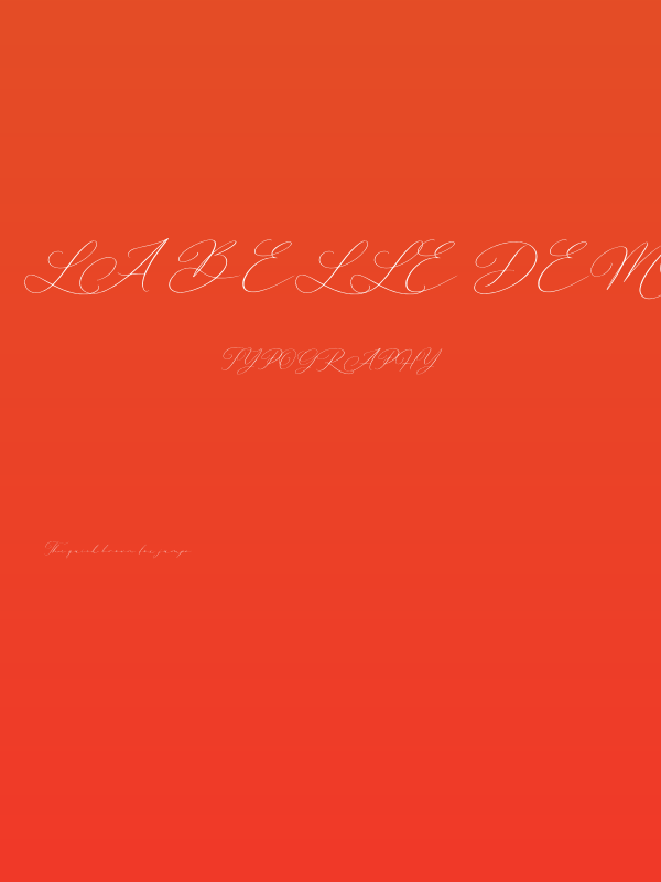 La Belle DemoVersion Poster