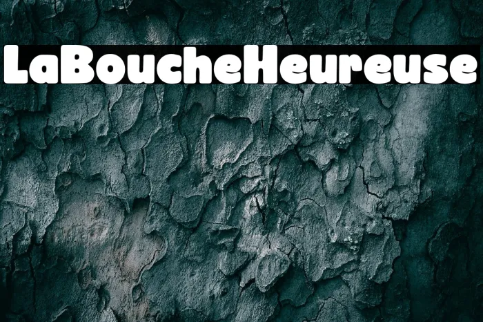 La Bouche Heureuse Example 1