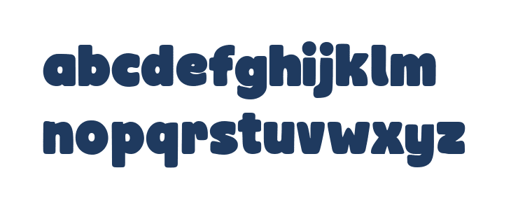 La Bouche Heureuse Lowercase