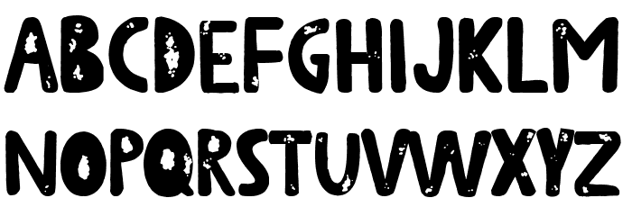 La Cabaña del Bosque Font LOWERCASE