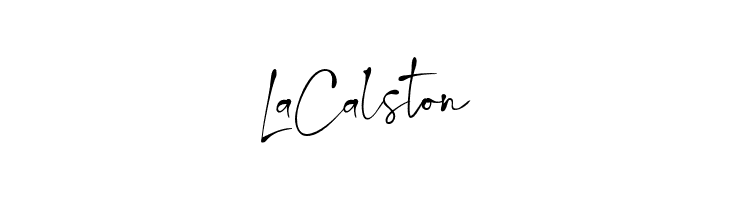 La Calston  font caratteri gratis