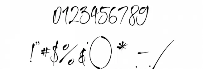 La Calston Font OTHER CHARS