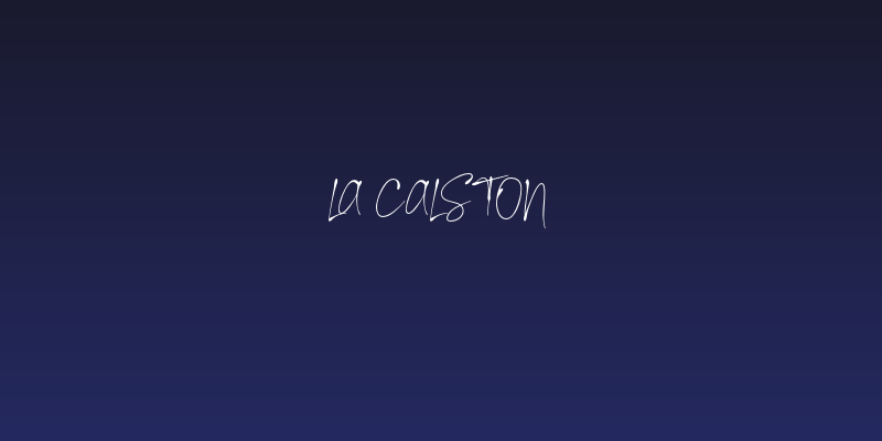 La Calston Social Header