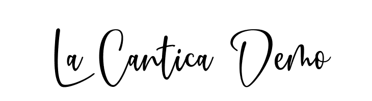 La Cantica Demo  لخطوط تنزيل