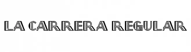 La Carrera Regular  لخطوط تنزيل