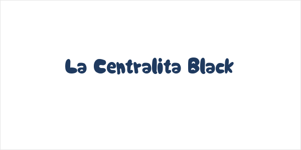 La Centralita Black Logo