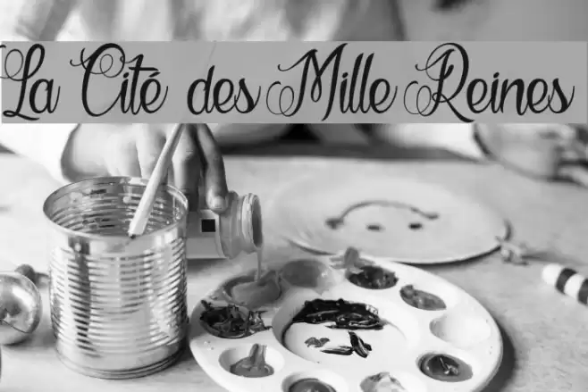 La Cité des Mille Reines Font examples
