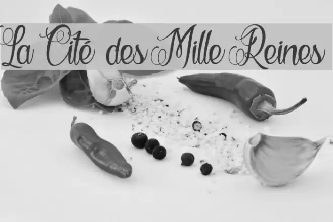 La Cité des Mille Reines Font examples