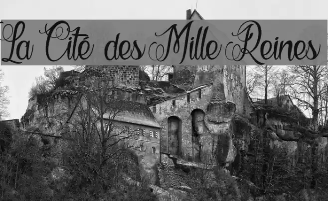 La Cité des Mille Reines Font examples