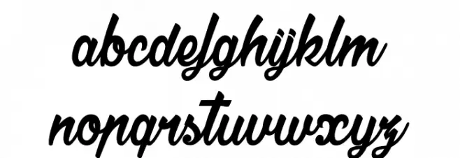 La Cithare_PersonalUseOnly Schriftart Kleinbuchstaben