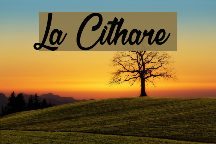 La Cithare Fuentes examples