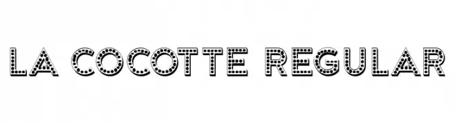 La Cocotte Regular  Frei Schriftart Herunterladen