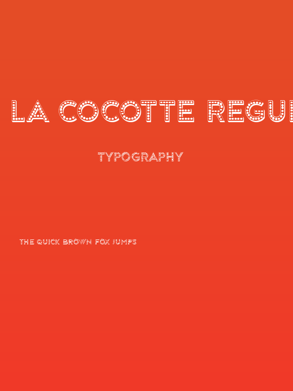 La Cocotte Regular Poster