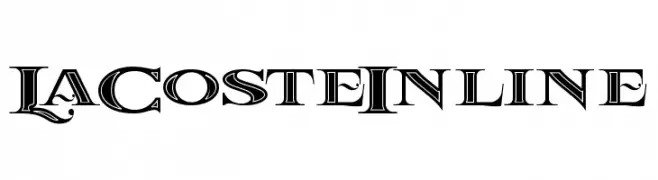 La Coste Inline  Frei Schriftart Herunterladen
