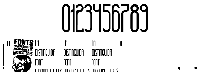 La Distinguida Font OTHER CHARS