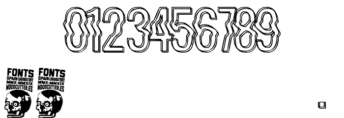 La Distorsionada Font OTHER CHARS