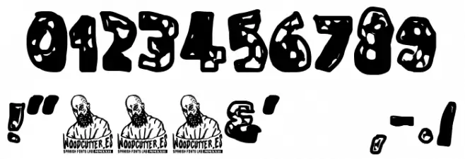 La Enfermedad Font OTHER CHARS