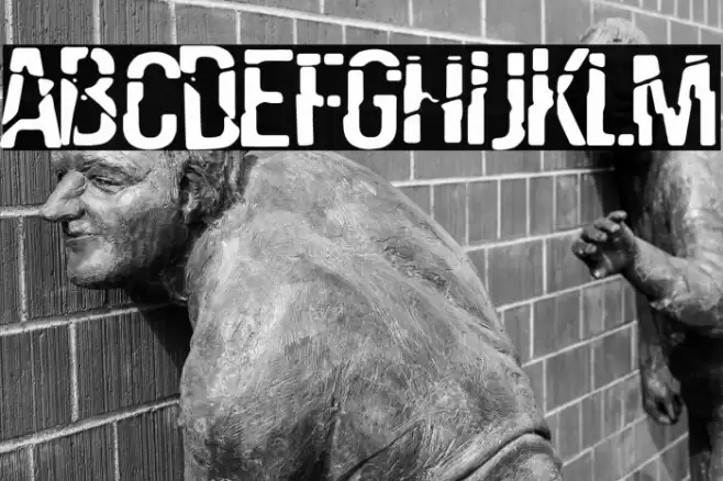 La Estropeada Font examples