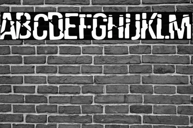 La Estropeada Font examples