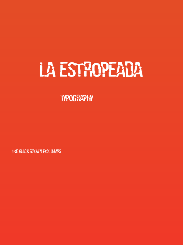La Estropeada Poster