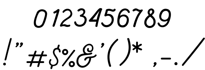 La Fa Salt Font OTHER CHARS