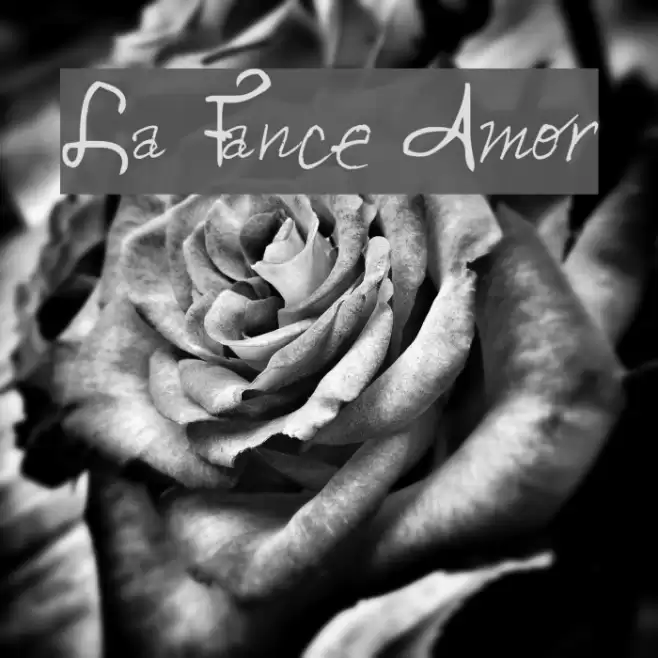 La Fance Amor Font examples