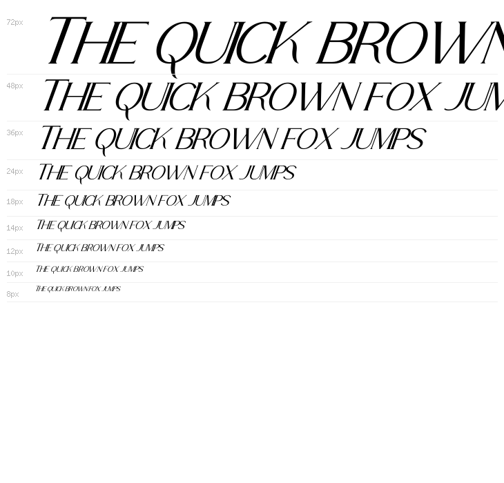 La Fleur Italic Waterfall