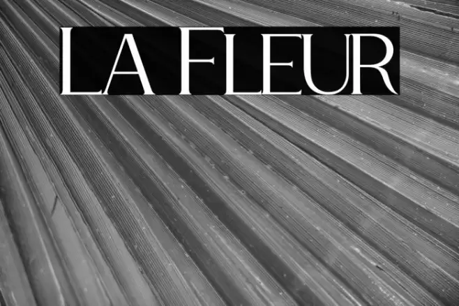 La Fleur Fonte examples